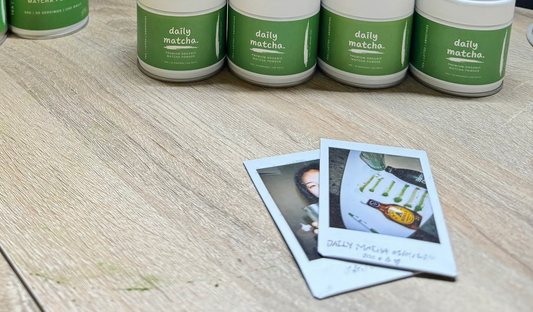 Exciting Tea 🍵🤏👀 is Brewing at Daily Matcha! Take a Peek 👀