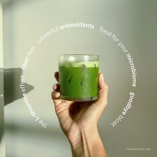 A quote about how Daily Matcha benefits daily energy levels